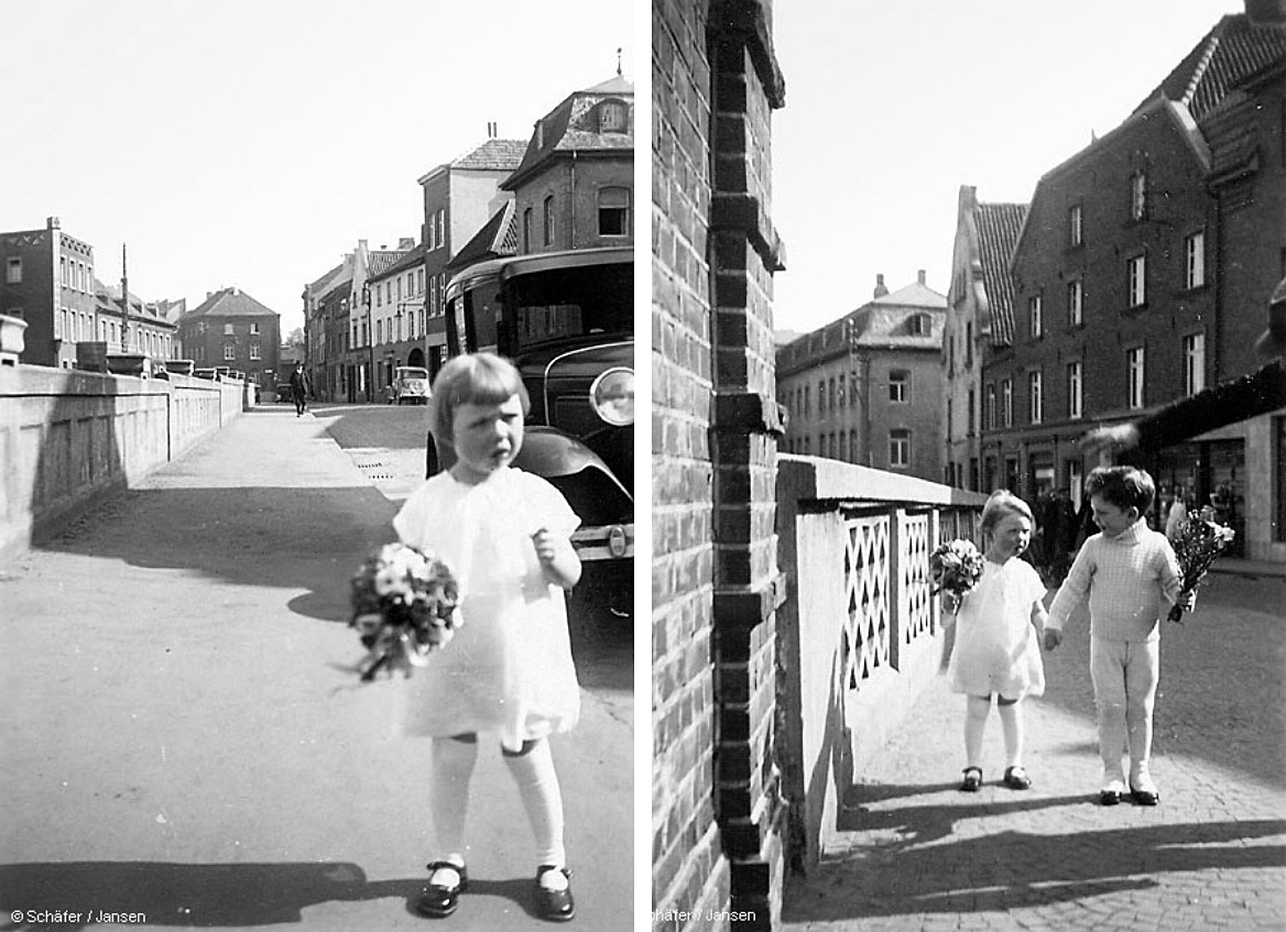 Fotos 1920 Überbauung der Wurm Geilenkirchen