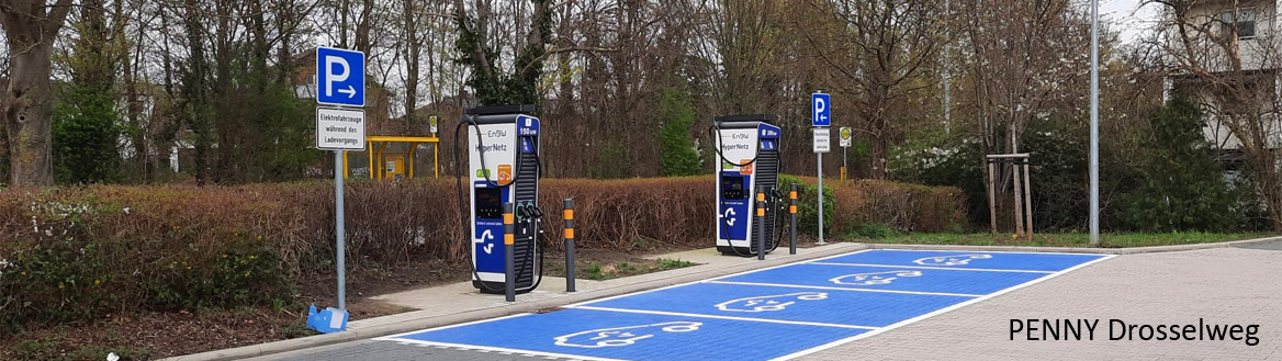 Ladestationen Ladesäulen E-Autos Stromtankstellen
