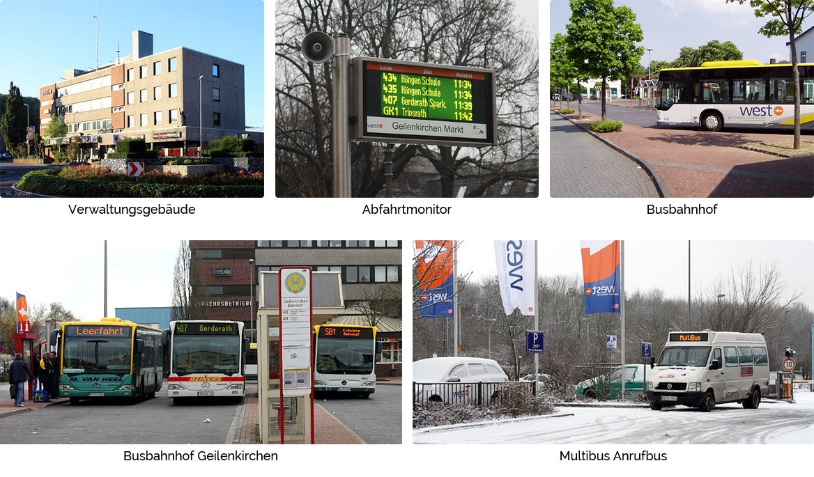 ÖPNV Nahverkehr Busbahnhof Geilenkirchen