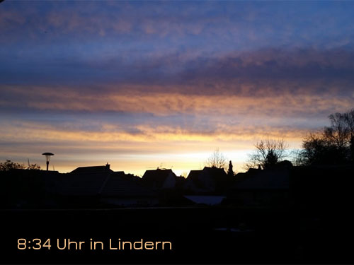 Morgenhimmel Lindern