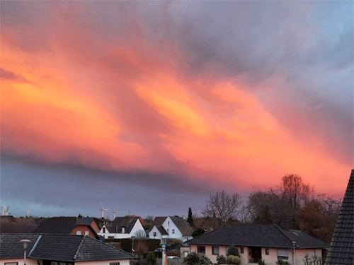 Foto Wolkenbild Himmel Geilenkirchen