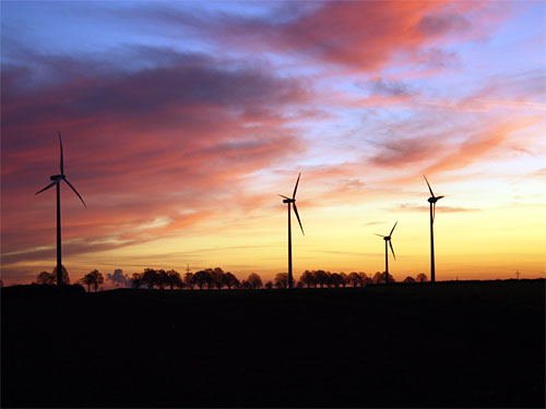 Windräder Lindern