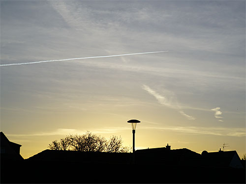 Wolkenformation Geilenkirchen