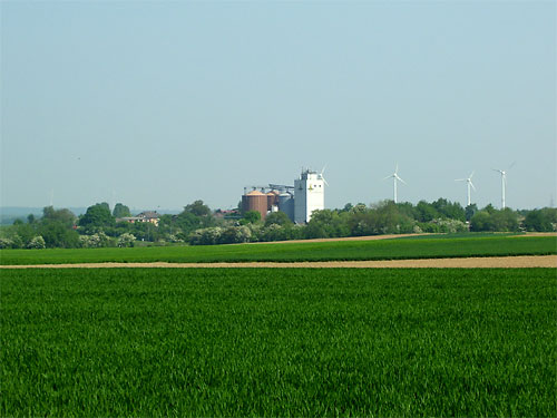 Getreidesilo Lindern