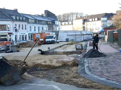 Überbauung der Wurm in Geilenkirchen