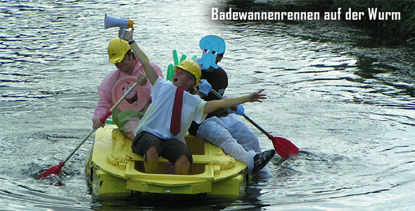 Badewannenrennen Veranstaltungen Termine Geilenkirchen