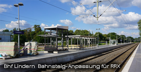 Bahnhof Lindern Aufzug