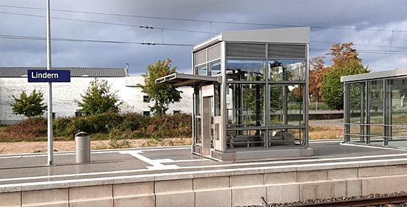Barrierefrei Bahnhof Lindern