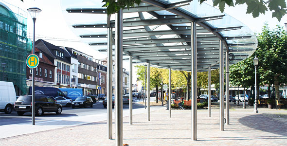 Nahverkehr Bus Rathaus Stadtverwaltung Geilenkirchen