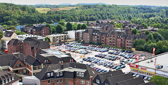 Parken Parkplätze REWE-Markt Geilenkirchen