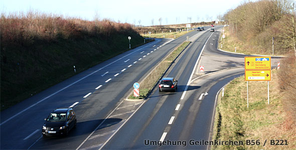 Anfahrt Geilenkirchen B221 B56