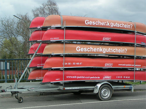 Paddel und Pedale Kanuvermietung Kanutouren