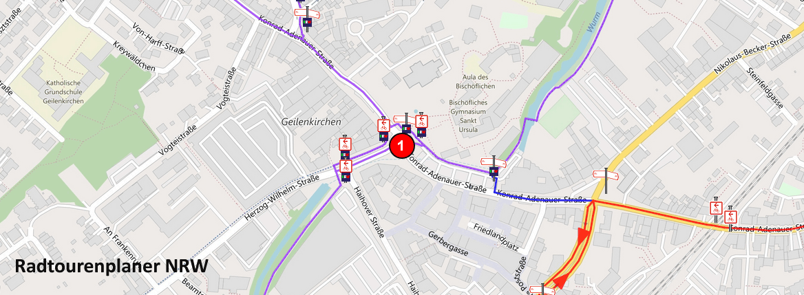 Kartensysteme im Internet OpenStreetMap Radfahren