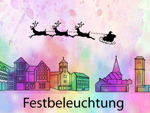 Advent Festbeleuchtung Geilenkirchen