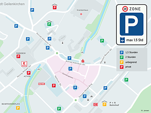 Geilenkirchen Parkplätze Ladesäulen