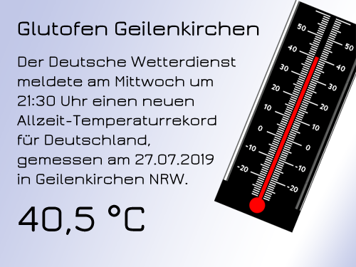 Temperatur-Rekord