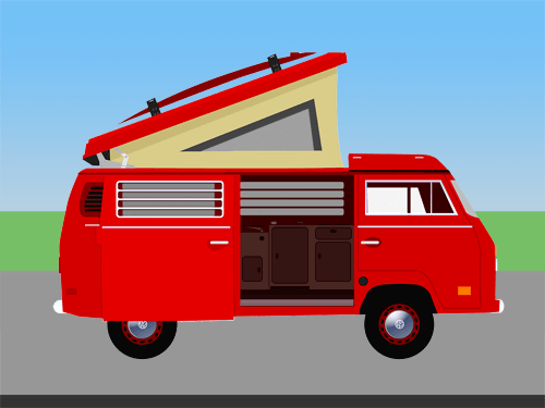 Caravan-Stellplatz