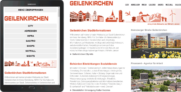 Mobile-Layout