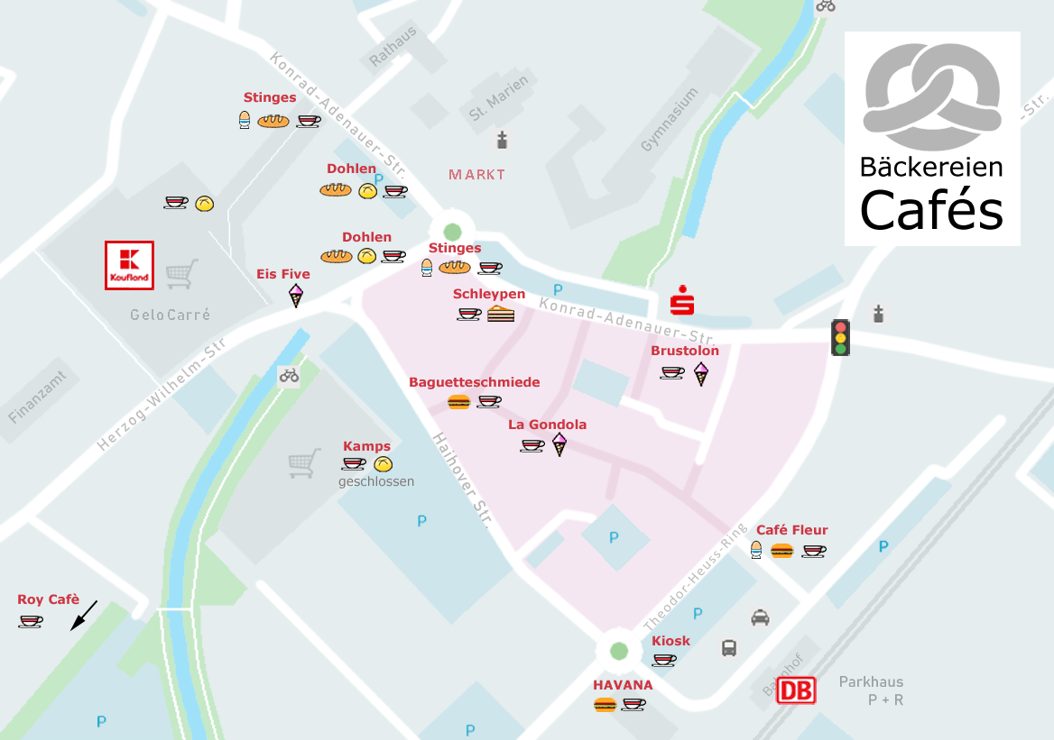 Café Bäckerei Konditorei Frühstück Baguetteria Eiscafè in Geilenkirchen