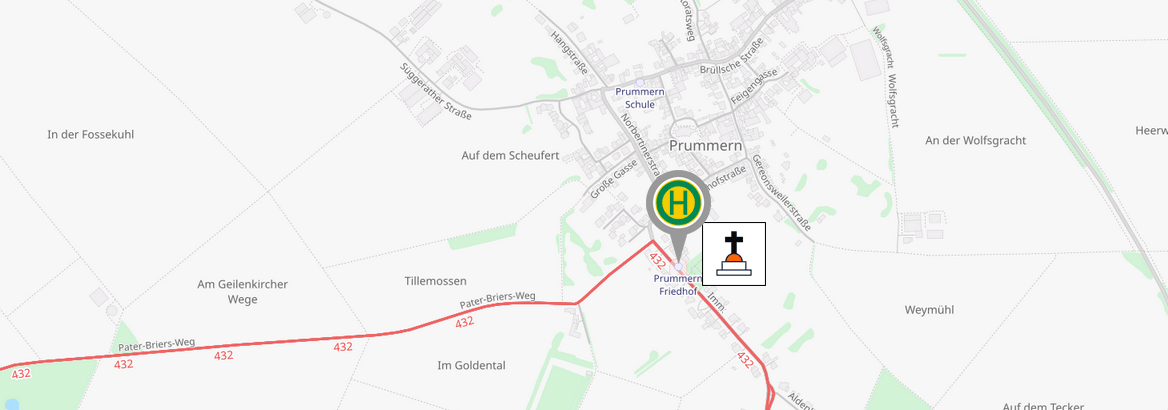 Karte Bus Geilenkirchen