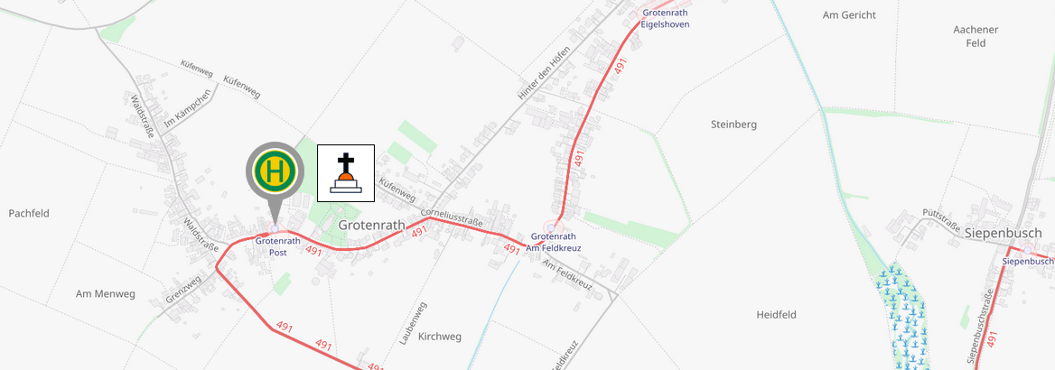 Karte Bus Geilenkirchen