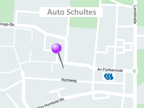 Anfahrtskarte