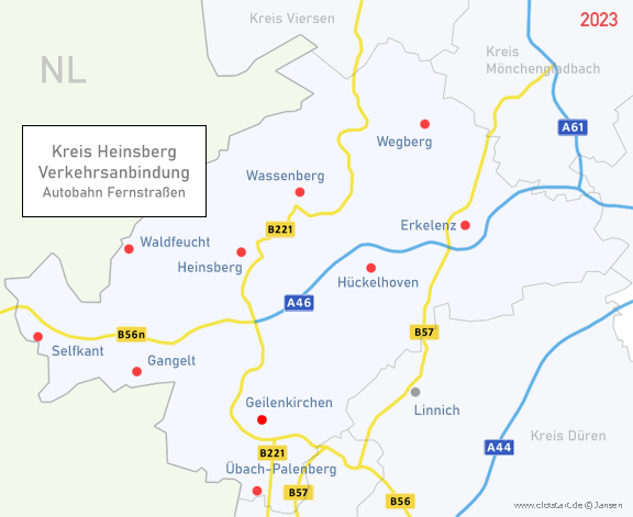 Verkehrsanbindung Kreis Heinsberg