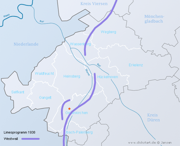 Westwall Geilenkirchen Kreis Heinsberg