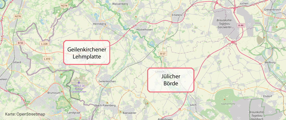 Jülicher Börde Geilenkirchener Lehmplatte