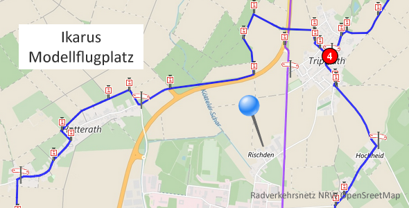 Radverkehrsnetz NRW Knotenpunkt