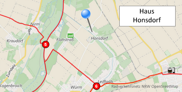 Radverkehrsnetz NRW Knotenpunkt