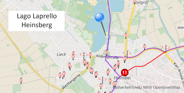 Radverkehrsnetz NRW Knotenpunkt