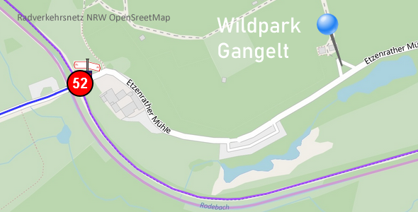 Radverkehrsnetz NRW Knotenpunkt