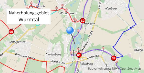 Radverkehrsnetz NRW Knotenpunkt