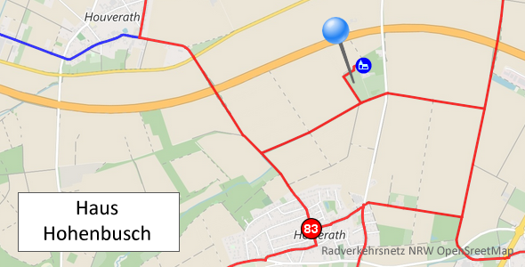 Radverkehrsnetz NRW Knotenpunkt