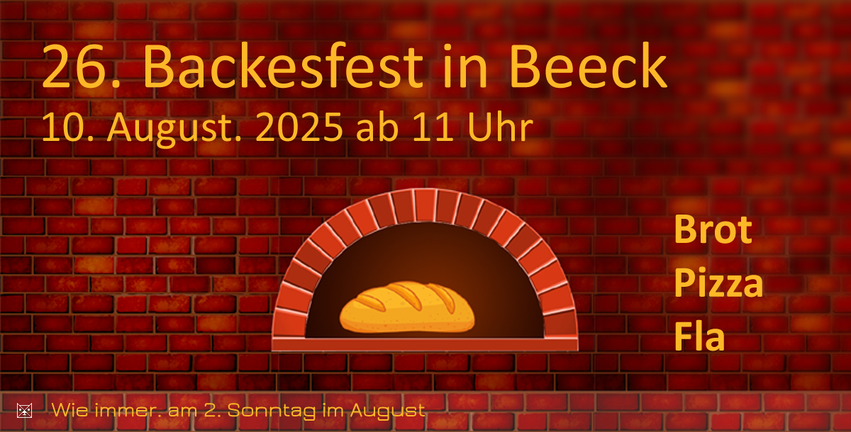 Backesfest, Geilenkirchen, Beeck, Brot