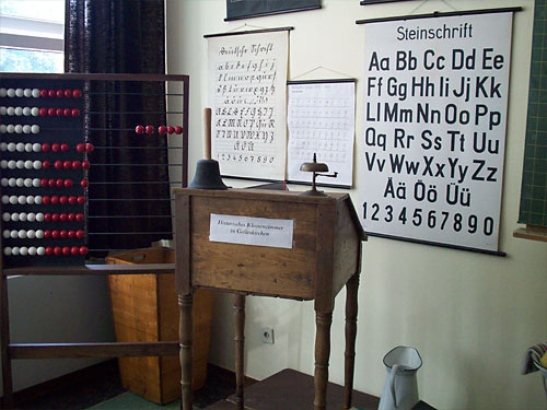 Historisches Klassenzimmer Immendorf