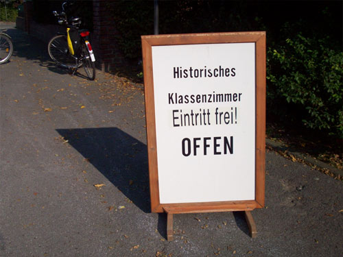 Historisches Klassenzimmer Schulmuseum Immendorf
