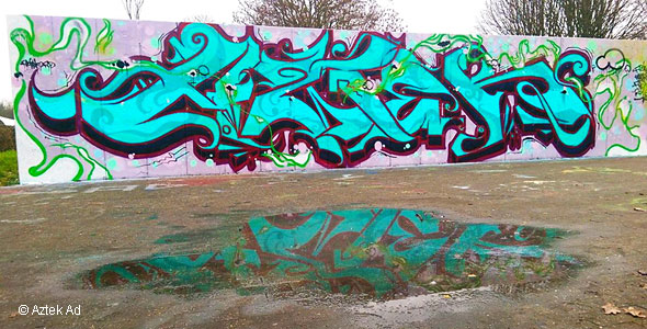 Graffiti-Künstler Wurmauenpark Geilenkirchen