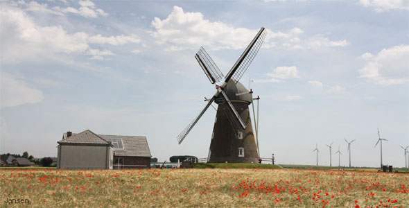 Turmwindmühle Bergholländer Haaren
