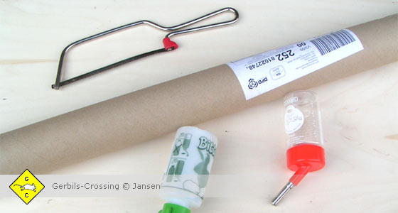 Bauanleitung Trinkflaschen-Halter herstellen