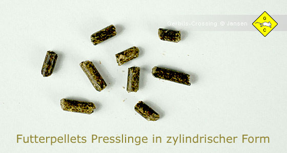 Futterpellets Presslinge