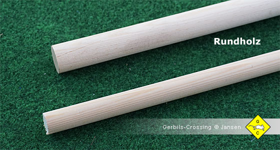 Holzwerkstoffe Holzleisten Rundhölzer