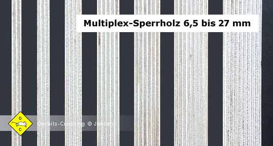 Holzwerkstoffe Multiplex-Platten