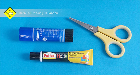 Rennmaus Basteltipps Papierkleber