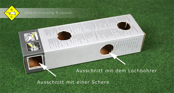 Rennmaus preisgünstige Schlafhäuser Pappschachtel