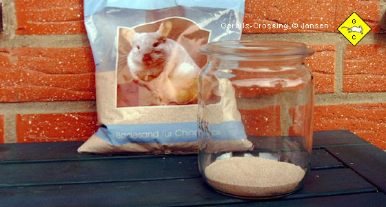 Rennmaus Badesand Chinchillasand