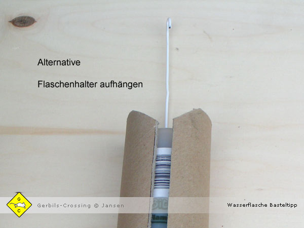 Rennmaus Halter für die Wasserflasche