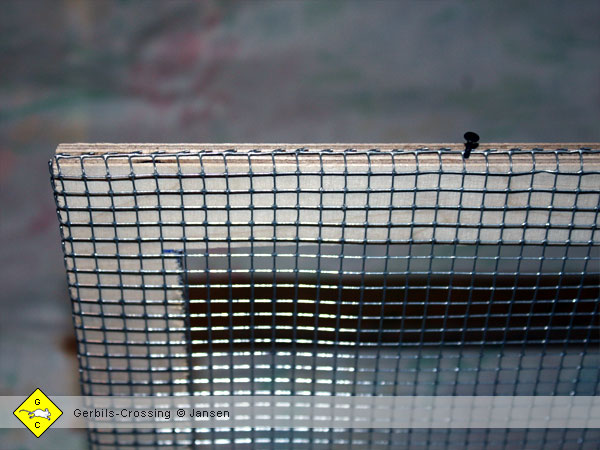 Rennmaus Terrarium Abdeckung Bauanleitung