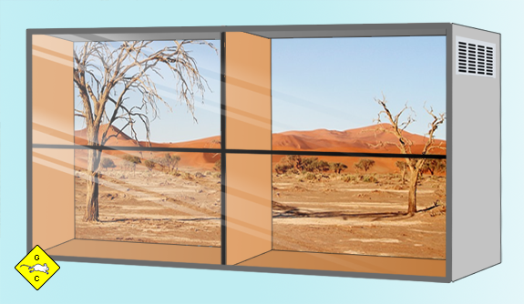 Rennmaus Terrarium Plexiglasfront